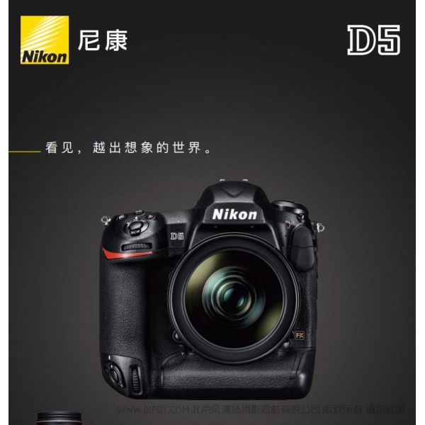 Nikon D5尼康宣傳彩頁 海報 宣傳冊 經銷商宣傳畫冊 展會宣傳圖 