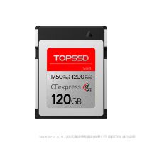 天碩 TOPSSD 1750MB/秒 CFExpress Type B存儲(chǔ)卡 閃存卡 內(nèi)存卡  Z6 Z7 1DX3 120GB容量