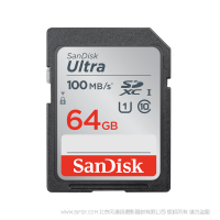 閃迪 SDSDUNC-064G-ZN6IN 64GB 100MB 速度 class10 至尊高速SDHC/SDXC 存儲卡 SanDisk 產(chǎn)品 