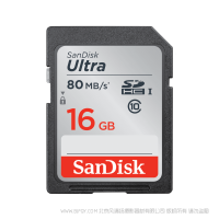 閃迪 SDSDUNC-016G-ZN6IN  16GB 80MB 速度 class10 至尊高速SDHC/SDXC 存儲卡 SanDisk 產(chǎn)品 