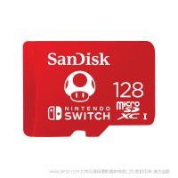 閃迪 SDSQXAO-128G-ZNCZN microSD卡 Nintendo® 許可的 Nintendo™ Switch™ 專用存儲卡 SanDisk 產品