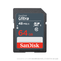 閃迪 SDSDUNB-064G-ZN3IN  SD Cards 閃迪至尊高速™ SD™ 存儲卡 SanDisk 產(chǎn)品 高速SD存儲卡 64G相機SD卡內(nèi)存卡儲存卡數(shù)碼相機卡