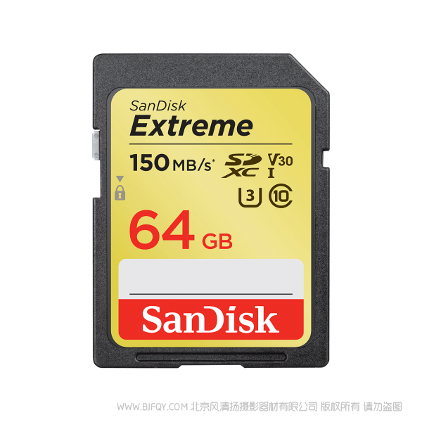 閃迪 SDSDXV6-064G-GNCIN  64GB 閃存  內存  至尊極速™ SD UHS-I 存儲卡 SanDisk 產品