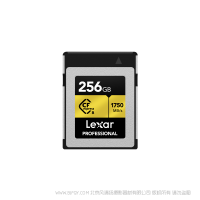 雷克沙 LCFX10-256CRB Lexar® Professional CFexpress™ Type B  256G 存儲卡 