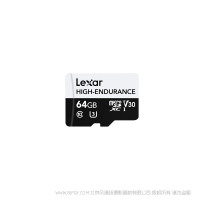 雷克沙 LSDM10-64GABCNHE Lexar® High-Endurance microSDHC/microSDXC™ UHS-I 存儲卡 64G 讀00MB/s 寫45MB/s