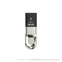 雷克沙 LJDF35-256BBK Lexar® JumpDrive® Fingerprint F35 USB 3.0閃存盤(pán) 256GB 讀300MB/S