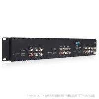 富威德 FEELWORLD  T51 5" 分辨率800x480 2RU三聯廣播級SDI/ HDMI/ AV機柜式視頻監視器