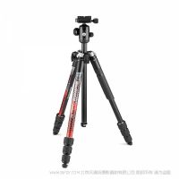 曼富圖 Manfrotto MKELMII4RD-BH  Element MII鋁合金旅行三腳架(紅) 