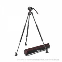 曼富圖 Manfrotto MVK504XSNGFC 504X液壓攝像云臺和635快開單管碳纖維攝像三腳架套裝