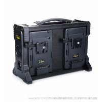 影宸 Rolux RL-4KS V口電池4路充電器 適用于攝像機監視器供電系統LED燈外置供電充電器