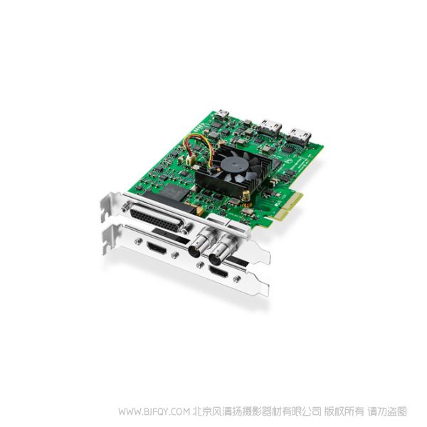 BMD DeckLink Studio 4K  如果您使用眾多模擬視頻和音頻設(shè)備進(jìn)行制作，并且需要在SD、HD、2K和Ultra HD之間無縫工作，那么DeckLink Studio 4K就是理想選擇