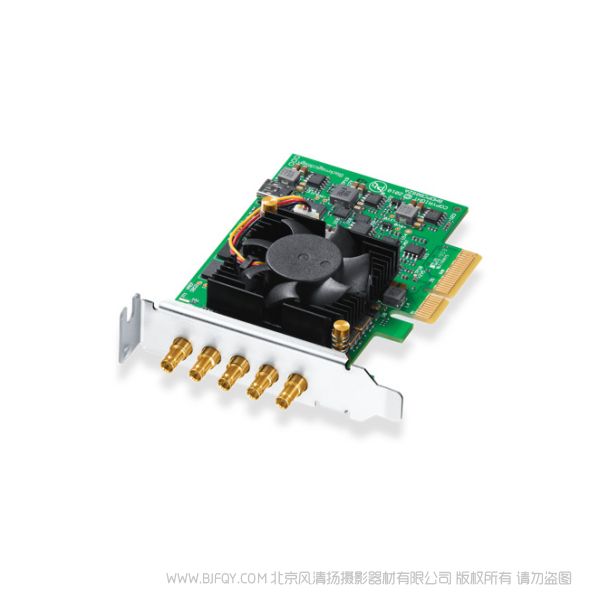 BMD DeckLink Duo 2 Mini 4個獨立 3G-SDI接口 半高型多通道 PCIExpress采集和輸出卡