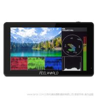 FEELWORLD富威德 LUT5 小型監(jiān)視器5英寸屏幕單反相機(jī)攝影攝像4K專業(yè)微HDMI高清視頻攝影顯示器屏 LUT5