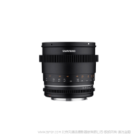 森養 SAMYANG VDSLR 85mm T1.5 MK2 Cine Lens 電影鏡頭 適用于 Canon EF和M口 Sony E口 Nikon F口 Fujifilm X口 三洋 三陽