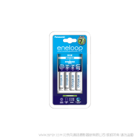 松下eneloop 愛(ài)樂(lè)普 愛(ài)老婆智能充電器高性能5號(hào)2粒7號(hào)2粒電池套裝  K-KJ17MCC22W 5號(hào)2節(jié)7號(hào)2節(jié)