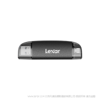 雷克沙 Lexar®多功能2合1 USB-A/C讀卡器 TYPEC USB讀卡器 支持SD TF卡 LRW310U-BNBNC