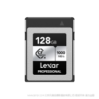 雷克沙 Lexar® Professional CFexpress™ Type B 存儲卡SILVER系列   LCXEXSL128G-RNENC