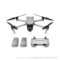 大疆 DJI Air 3 暢飛套裝（普通遙控器）無人機(jī) 雙 4800 萬像素拍照 雙 4K/60fps HDR 視頻 DJI O4 20 公里高清圖傳